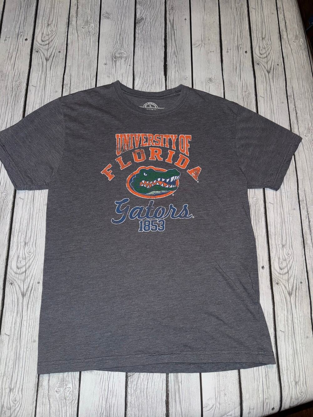 Florida Gators Graphic T-Shirt E5 Premium Collegiate Men’s Size Large